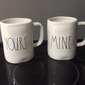 Magenta Rae Dunn Mine and Yours Mugs